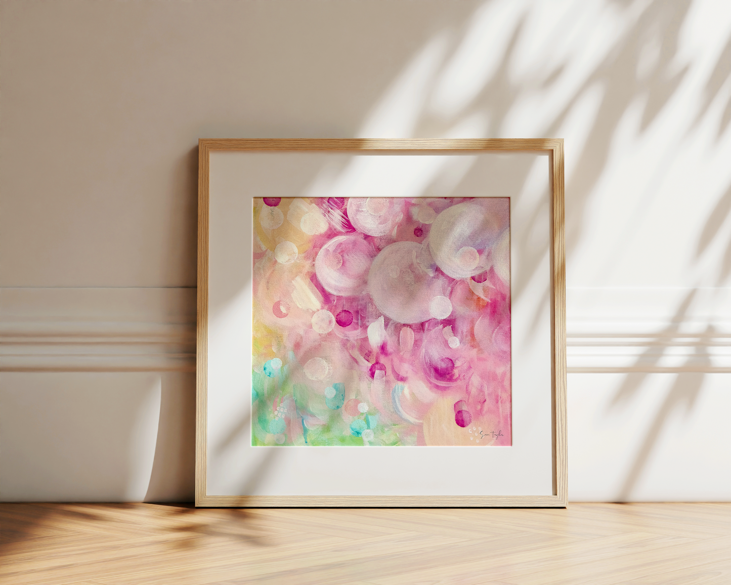 Gentle Garden - Paper Art Print