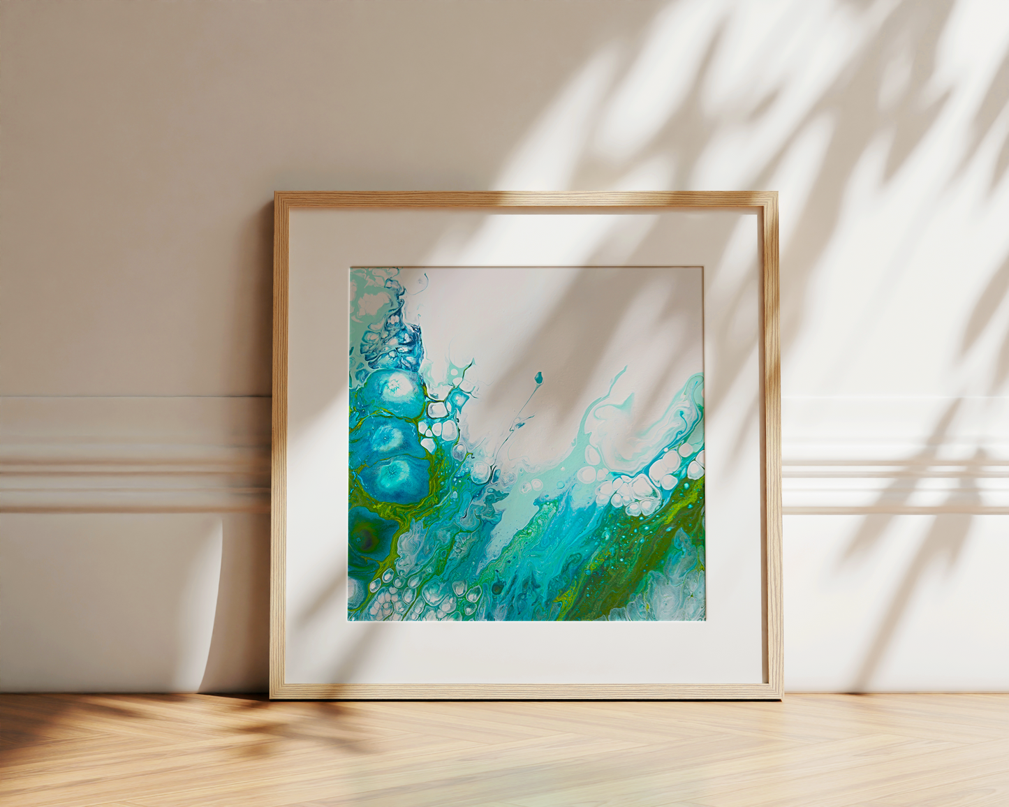 Beyond The Blue - Paper Art Print