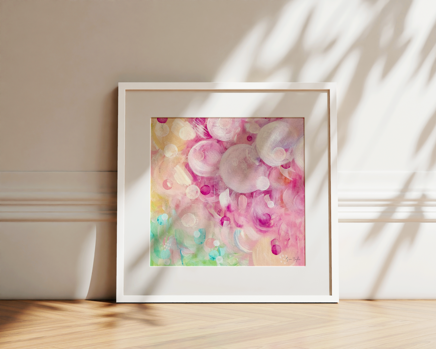 Gentle Garden - Paper Art Print