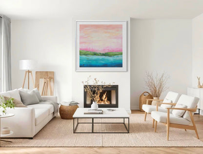 Colourful wall art 