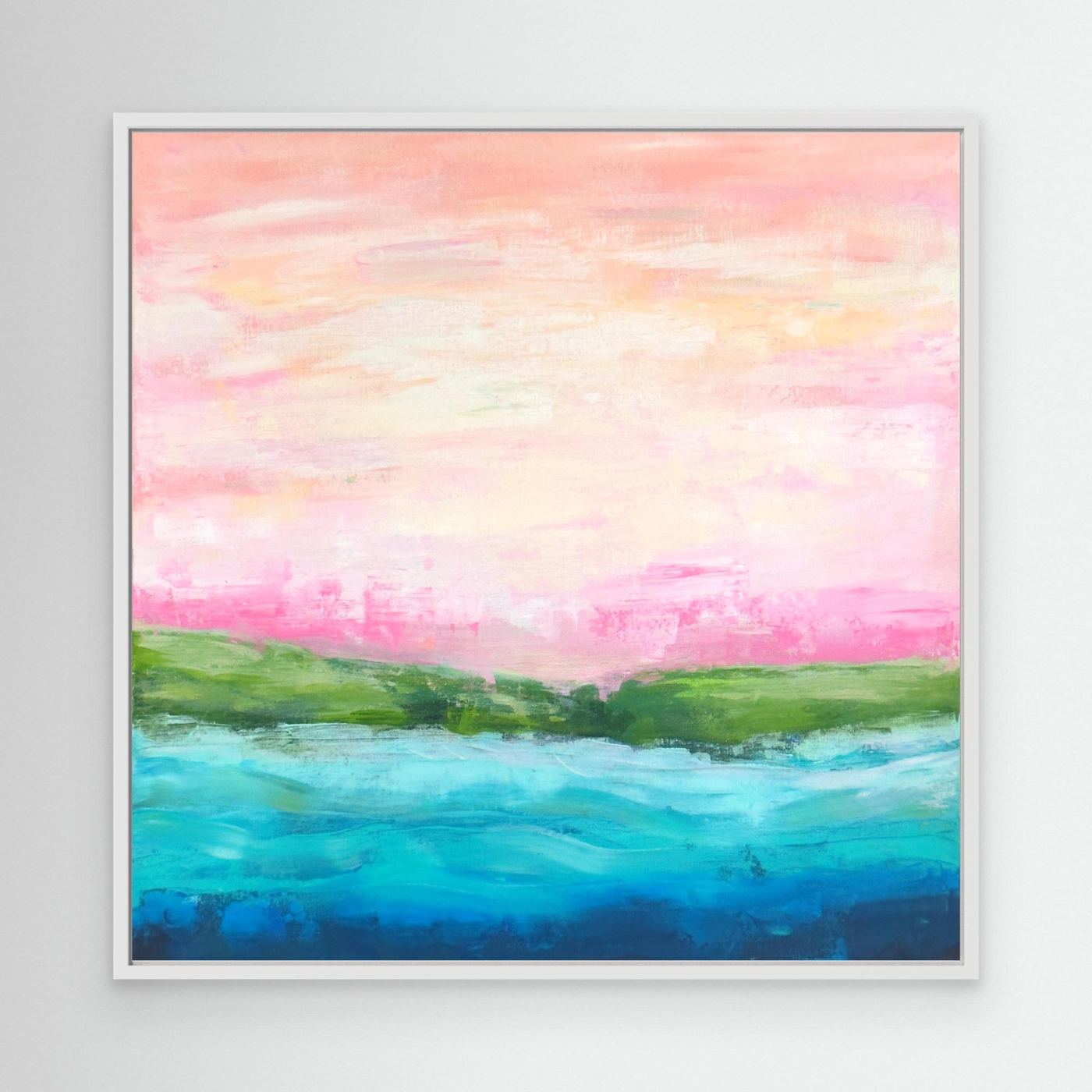 PINK LIGHT - Canvas Art Print