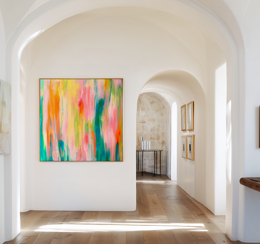Uplifting abstract art for the home