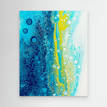 RISING CURRENT - Art That Brings Calm, Colour and Connection - Coastal Art by Sam Taylor