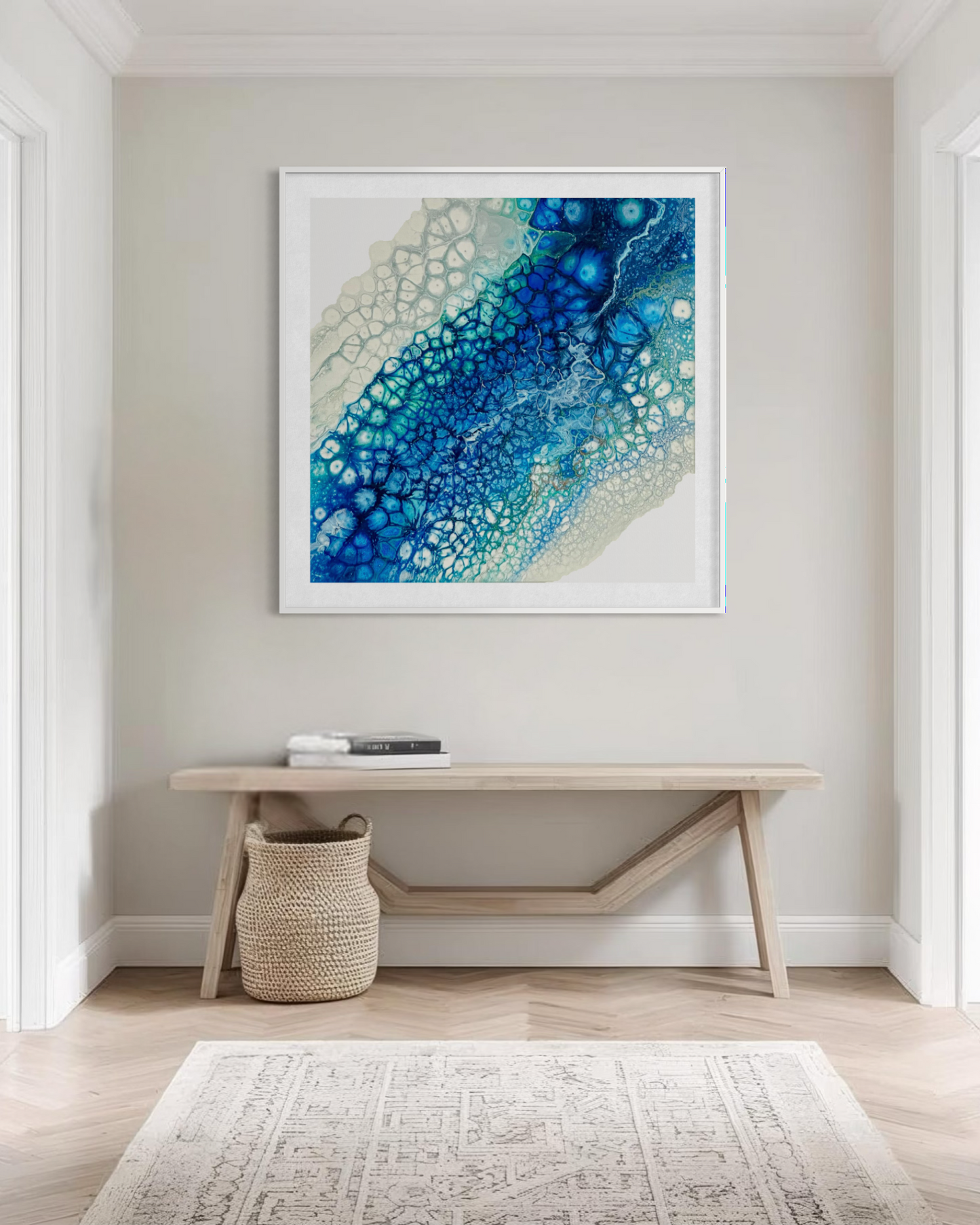 Coastal wall art that lets your walls breathe