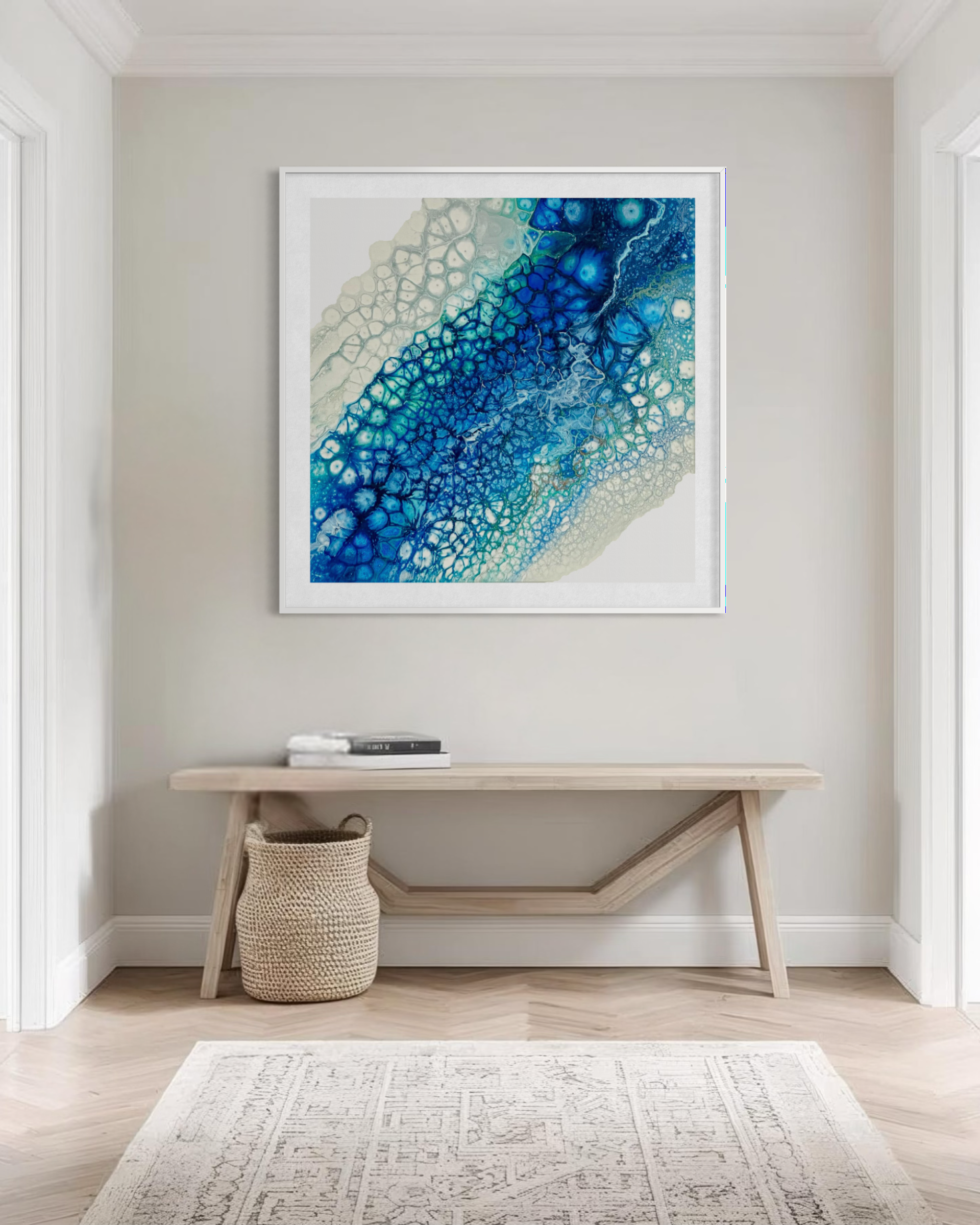 Coastal wall art that lets your walls breathe