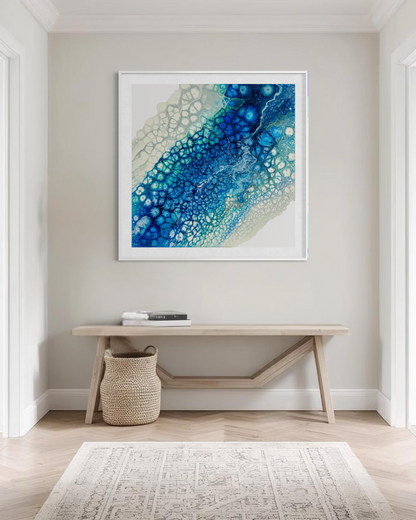 Coastal wall art that lets your walls breathe