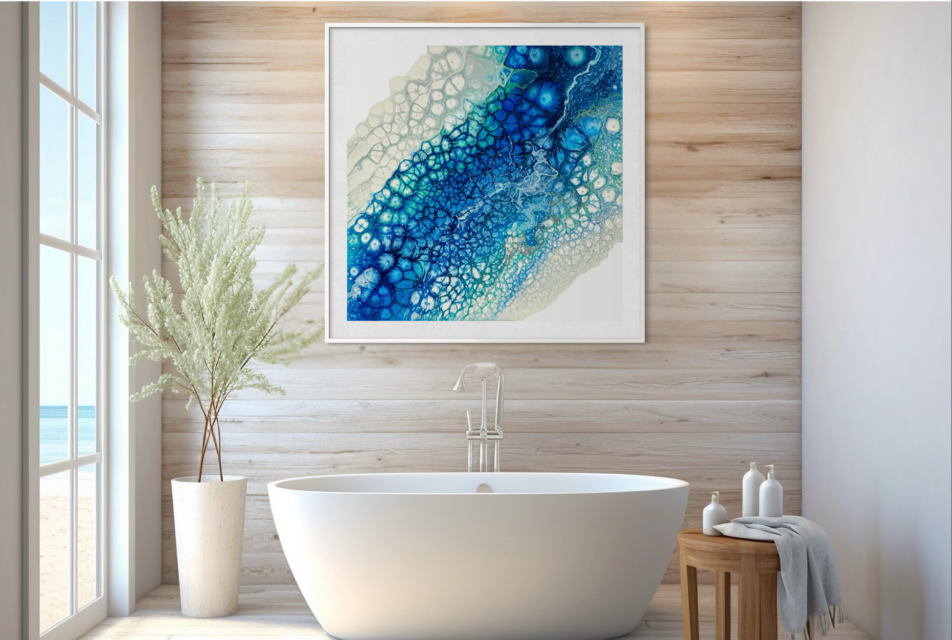 Colourful wall art that uplifts