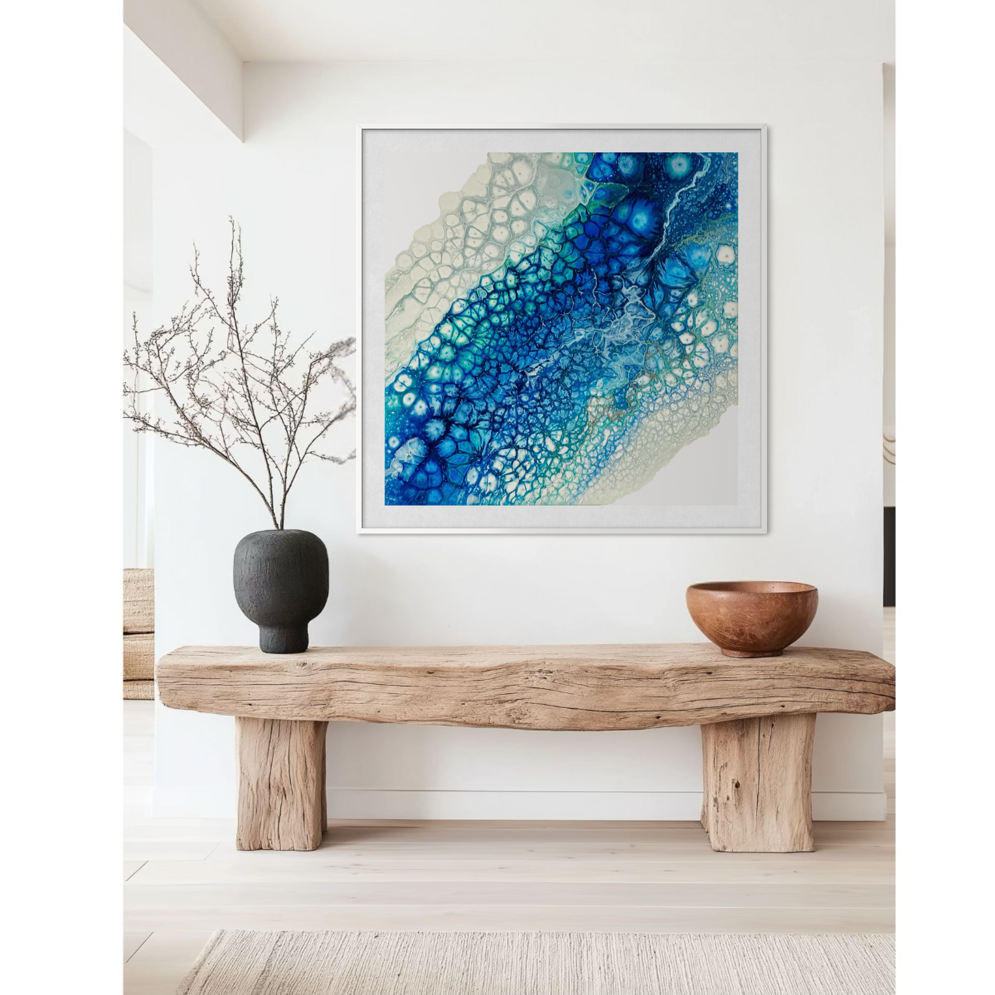 Colourful wall art for the home