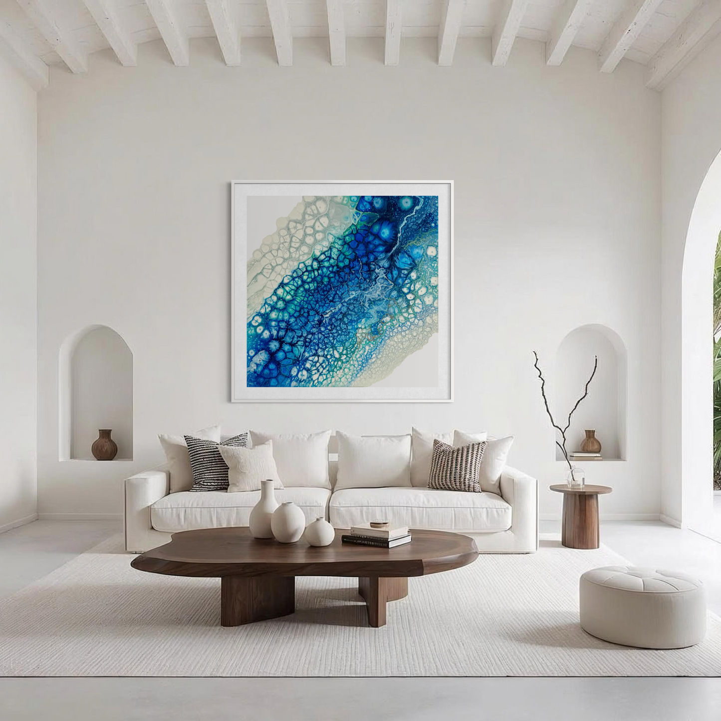 Colourful wall art for the home