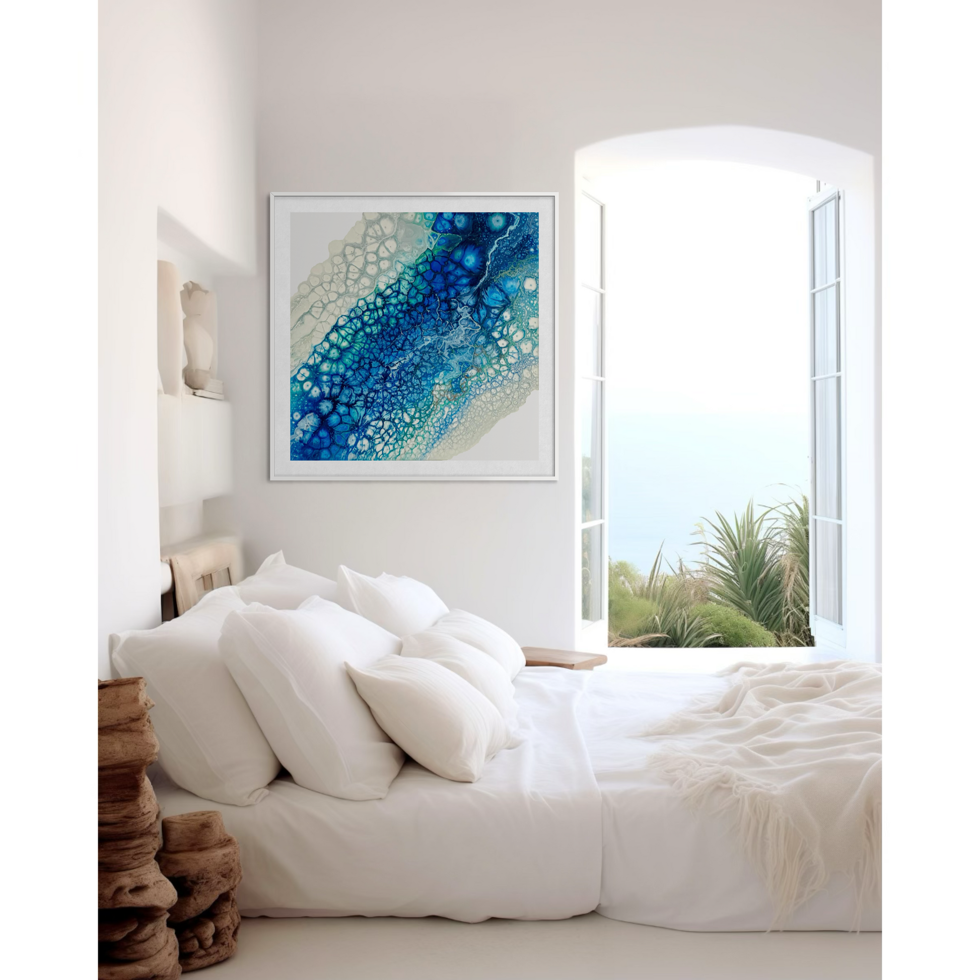 Coastal wall art for bedrooms
