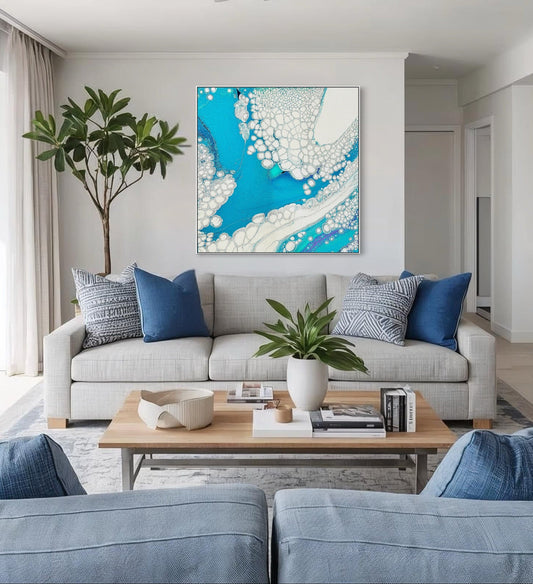 Coastal Abstract Seascape by Sam Taylor