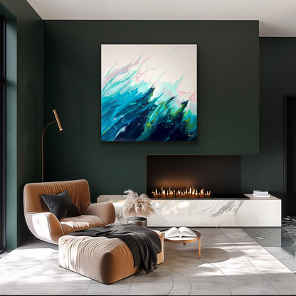 Blue Coastal Art for the home