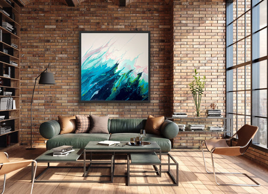 Blue Coastal art for the home