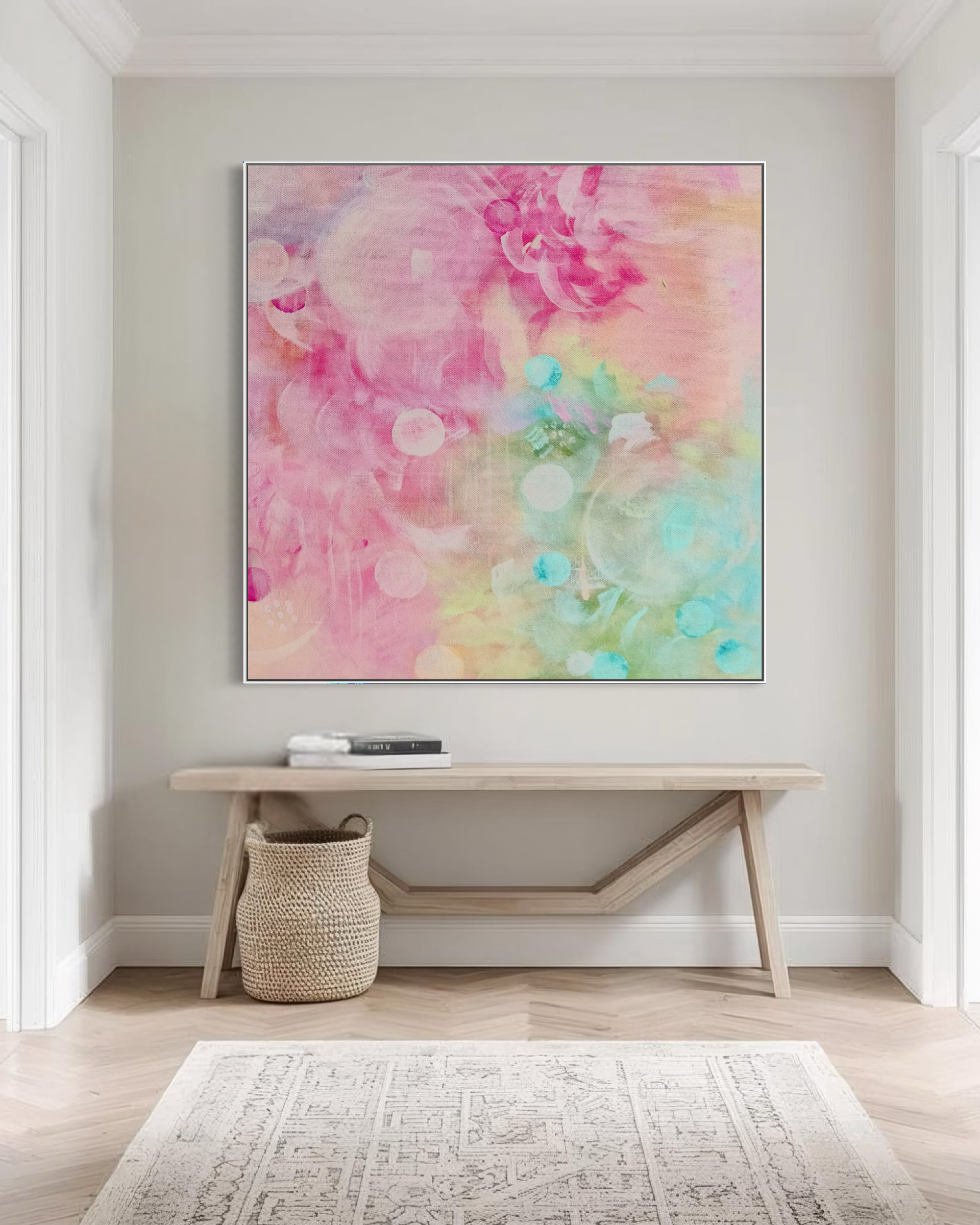 Uplifting abstract art