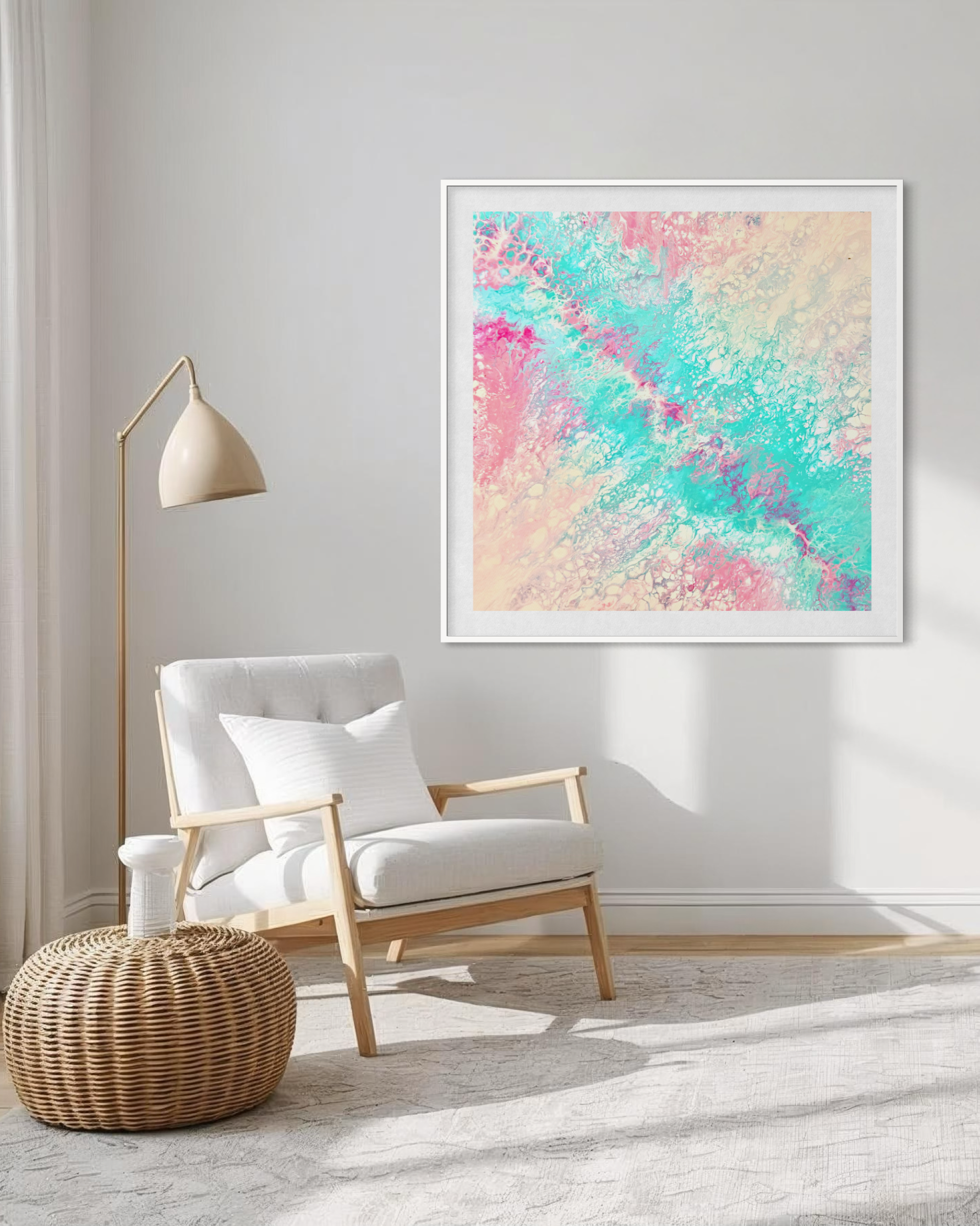 Coastal wall art that calms