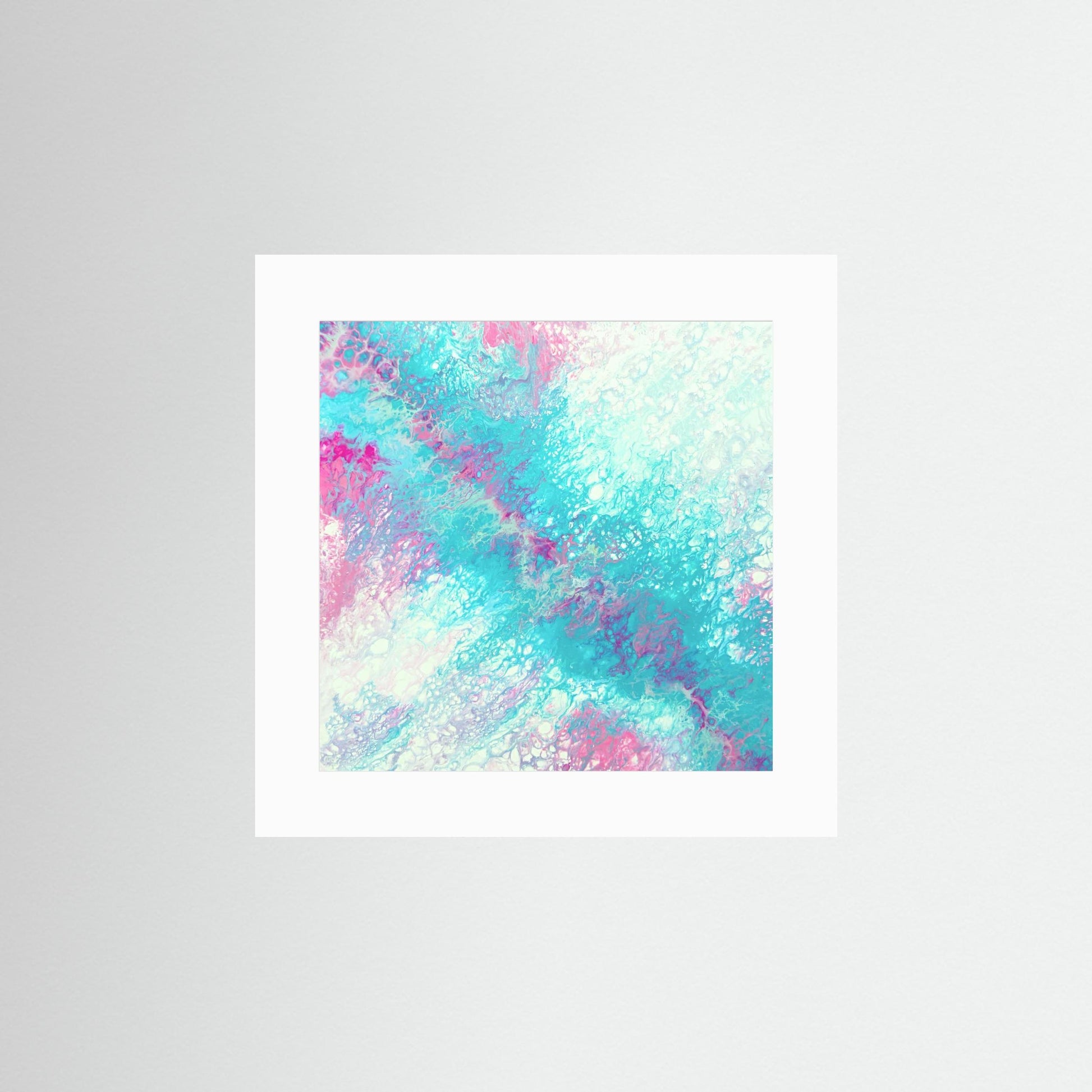 Tidal Pulse - Art Paper Print - Colourful Coastal Abstract Art by Sam Taylor