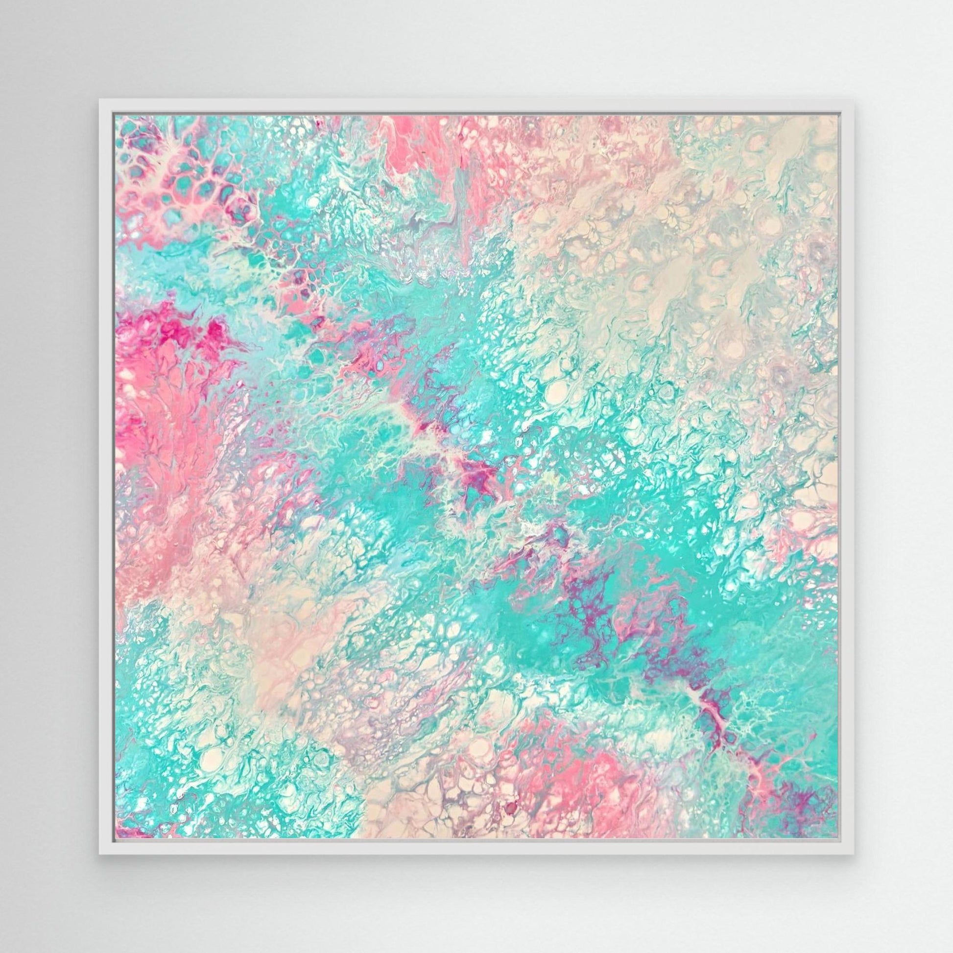 TIDAL PULSE - Canvas Print - Coastal Abstract Art by Sam Taylor