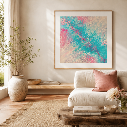 Tidal Pulse - Art Paper Print