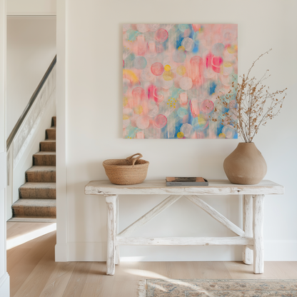 Colourful wall art for the home