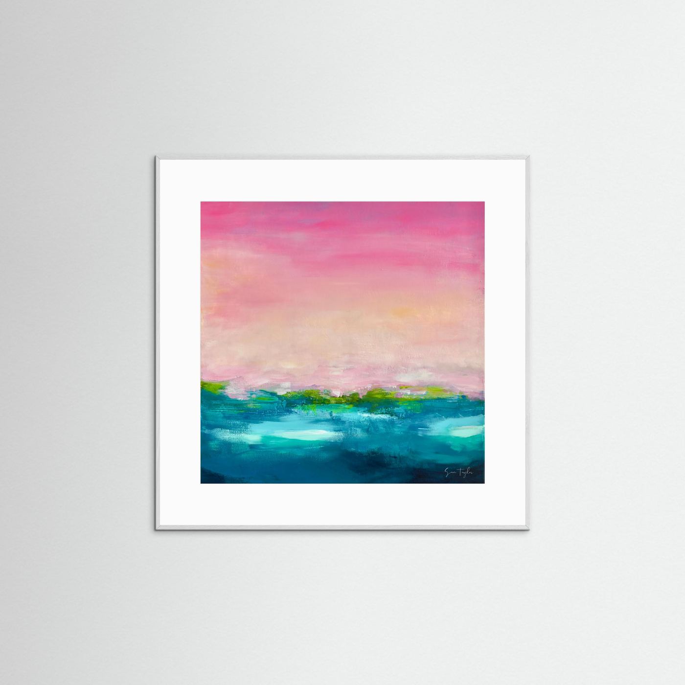 Where Light Rests - Paper Art Print by Sam Taylor
