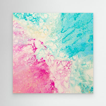 Whispers in Water - Canvas Print (US) - Coastal Abstract Art by Sam Taylor