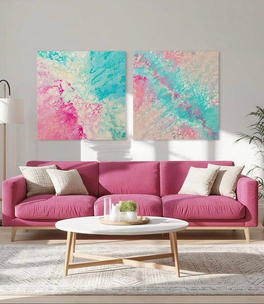 Colourful Abstract Art by Sam Taylor