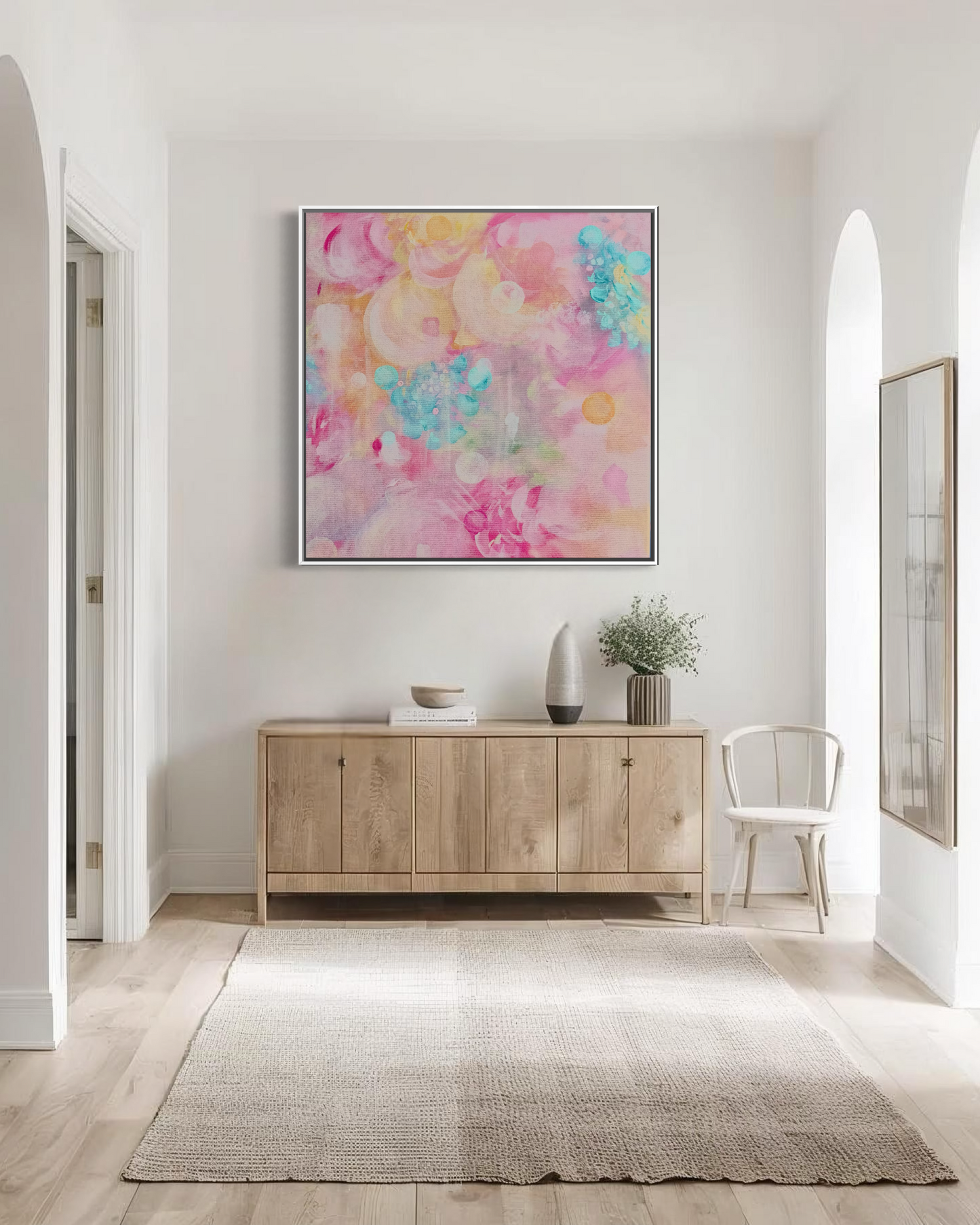 Floral Abstract Art