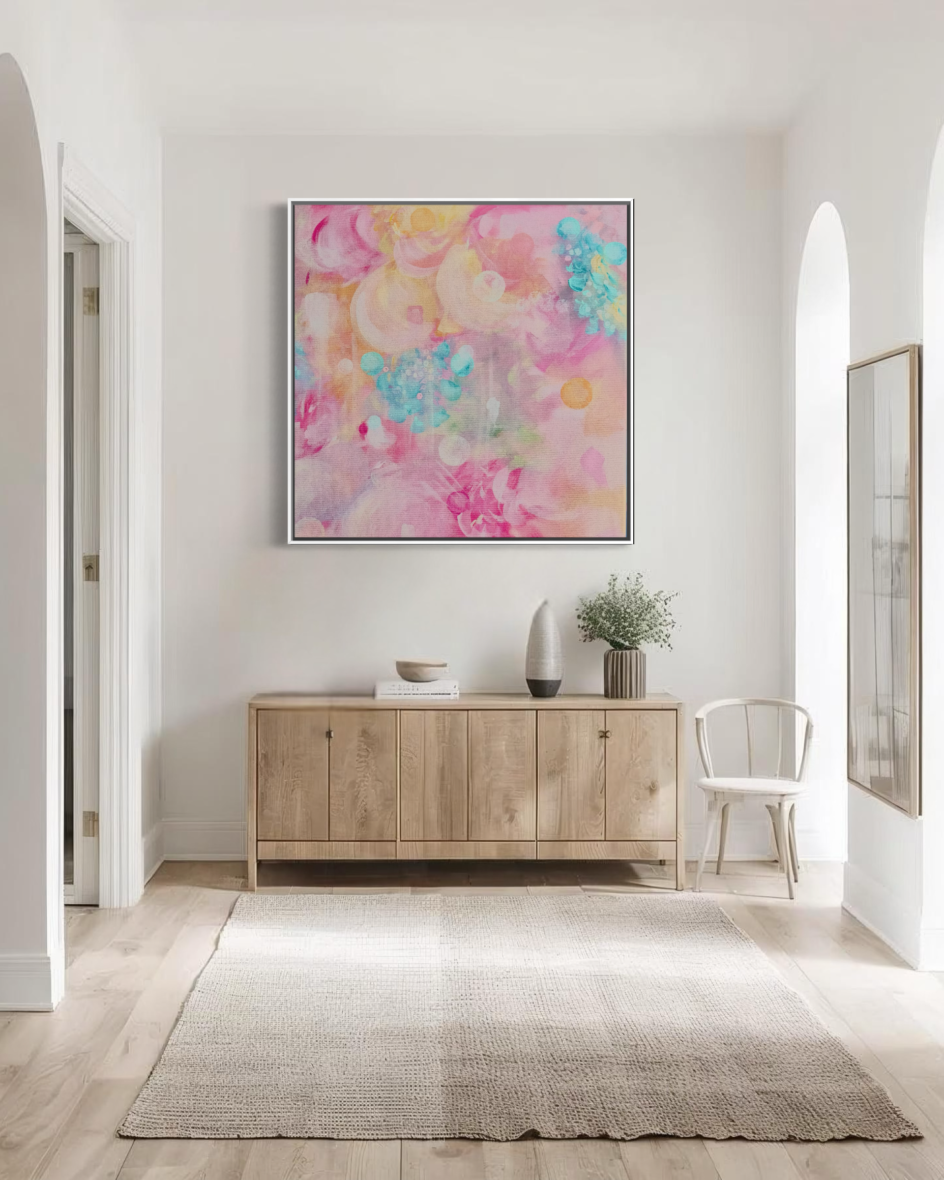 Floral Abstract Art