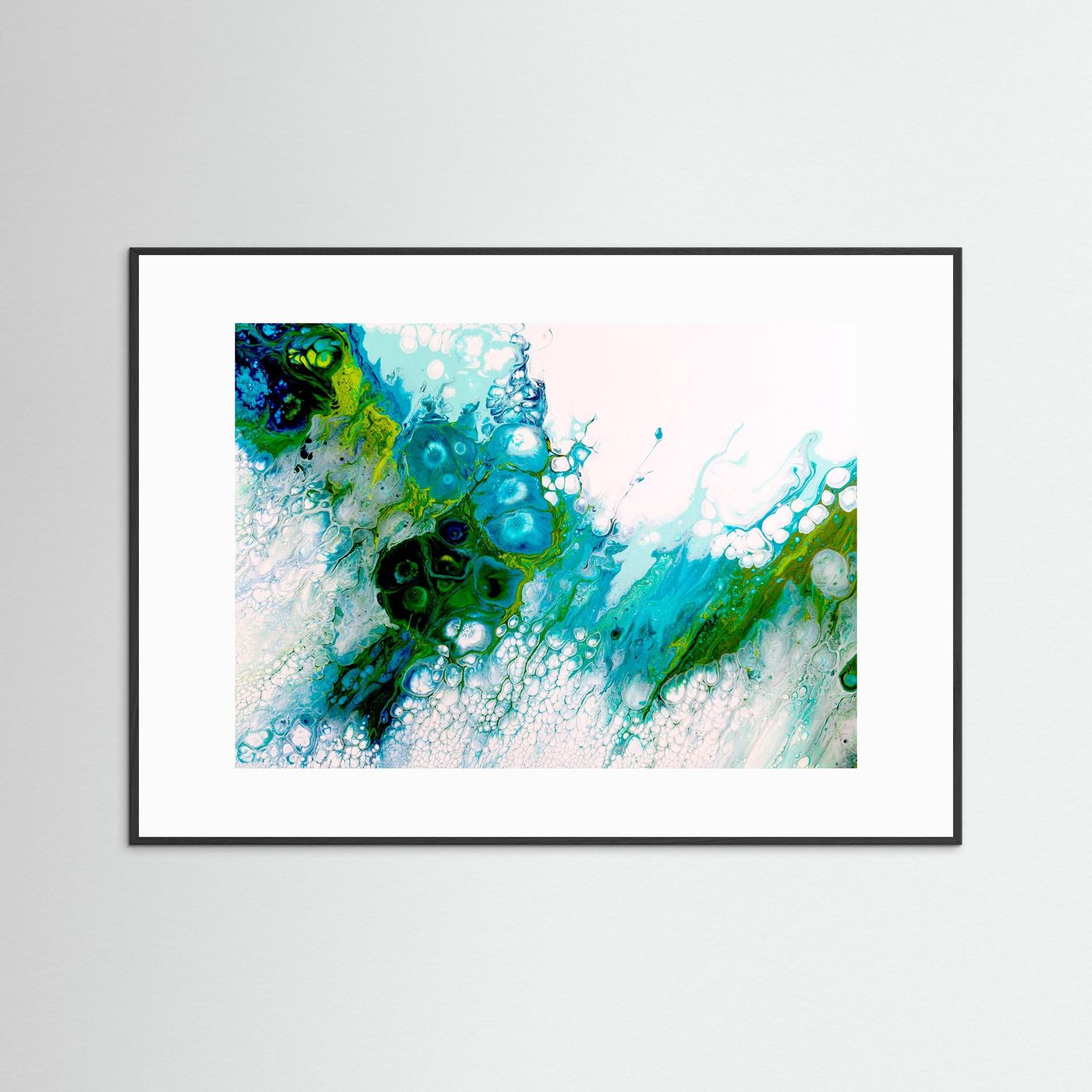 Beneath The Surface - Paper Art Print V2