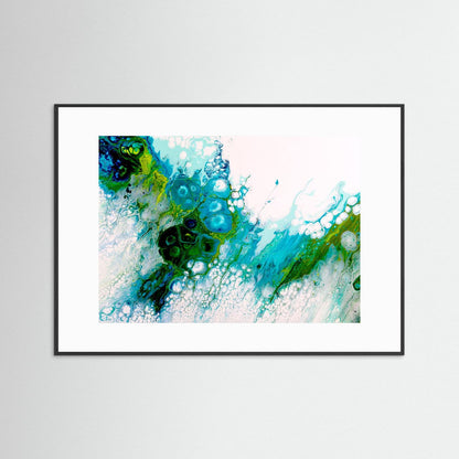Beneath The Surface - Paper Art Print V2