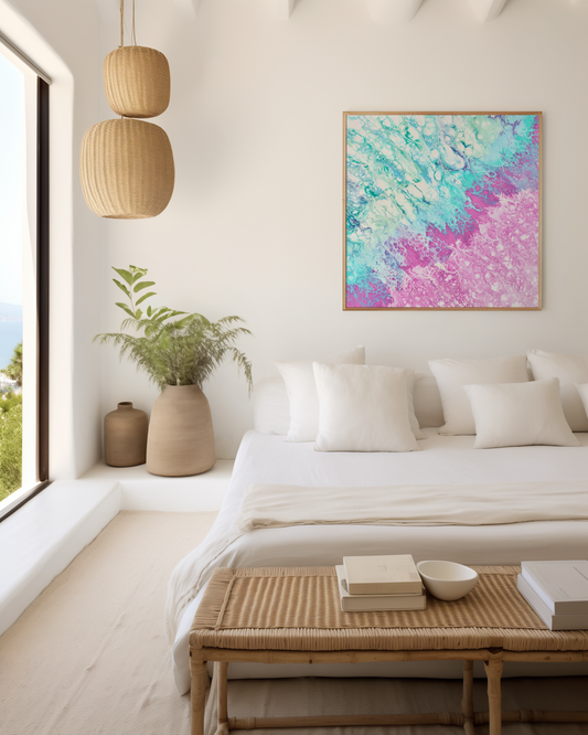 CHROMATIC DRIFT - Canvas Print