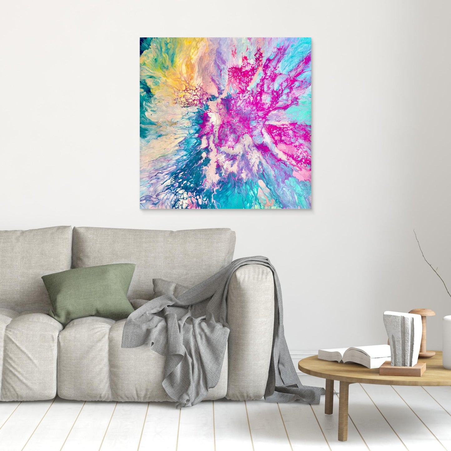 DREAMT IN MAGENTA - Canvas Print V2