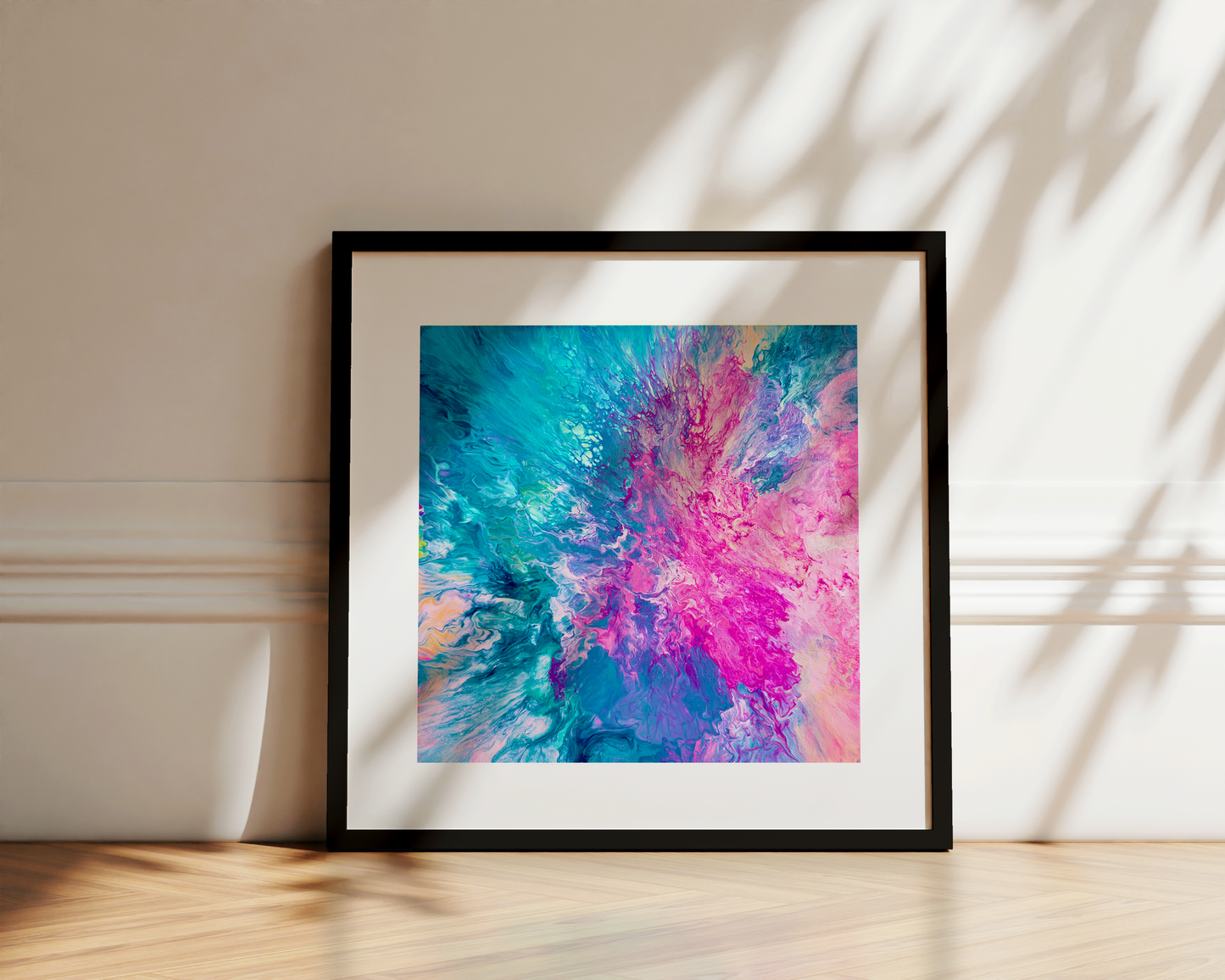 Drifted into Cerulean - Paper Print