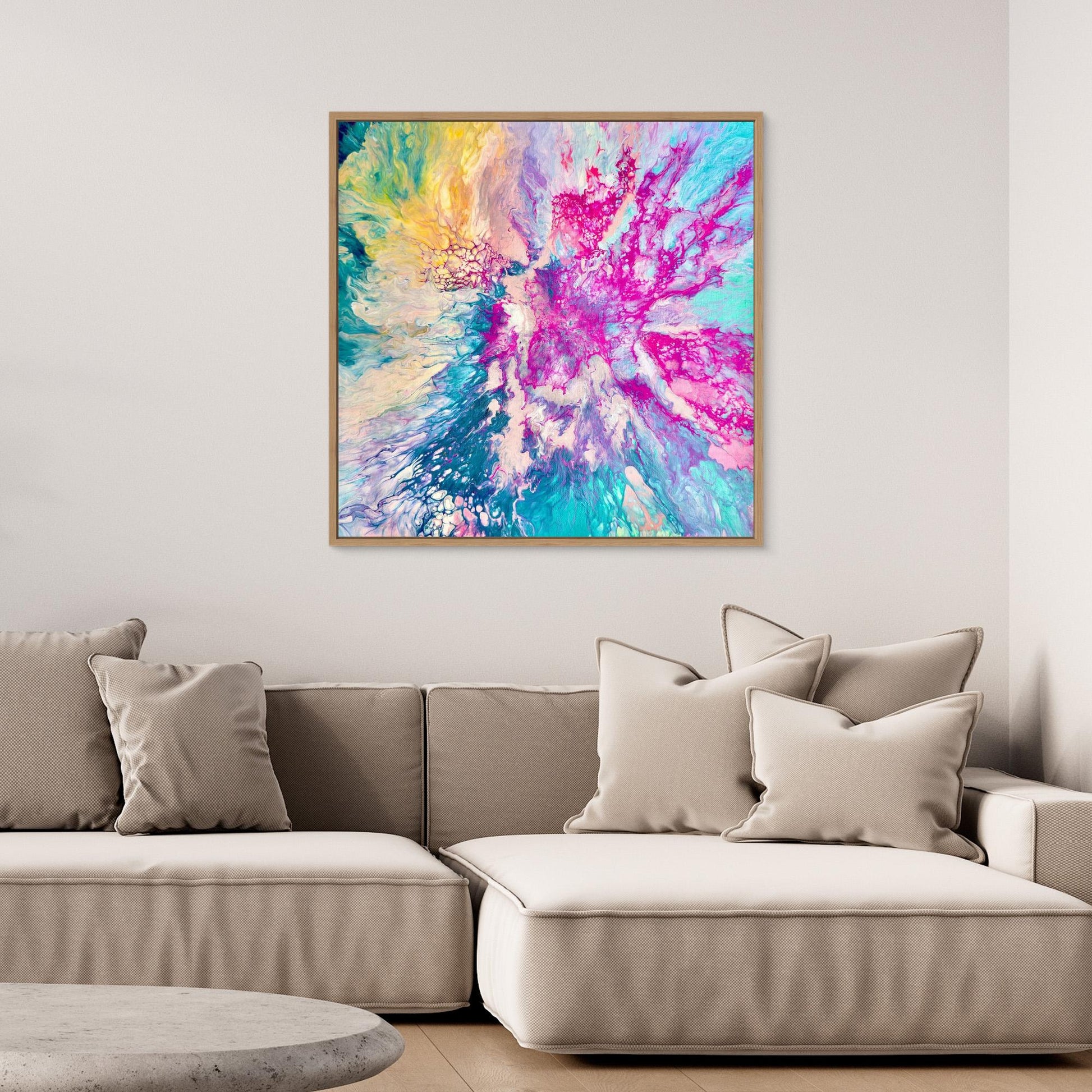 DREAMT IN MAGENTA - Canvas Print V2