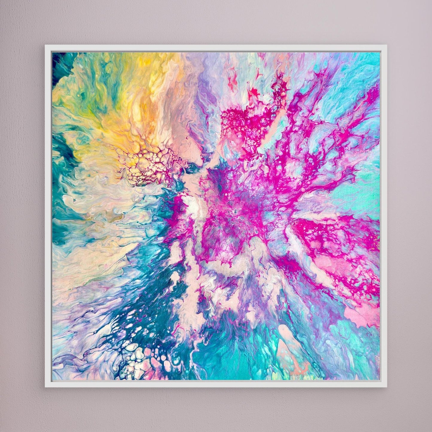 DREAMT IN MAGENTA - Canvas Print V2