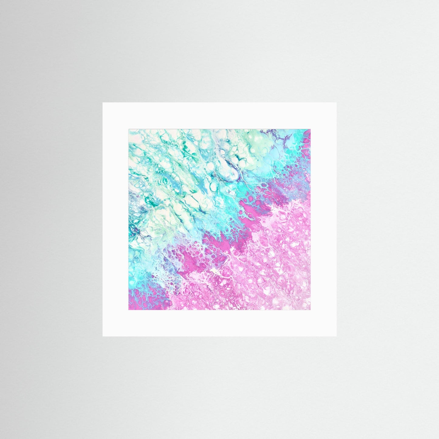 Chromatic Drift - Paper Art Print V2