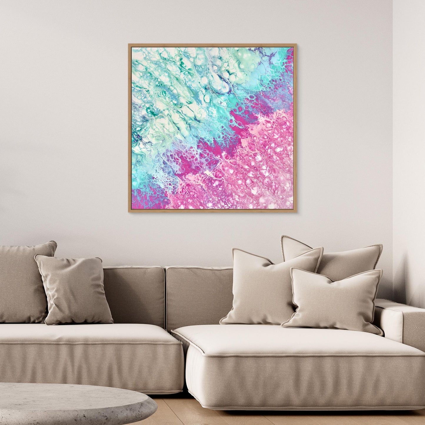 Chromatic Drift - Canvas Print
