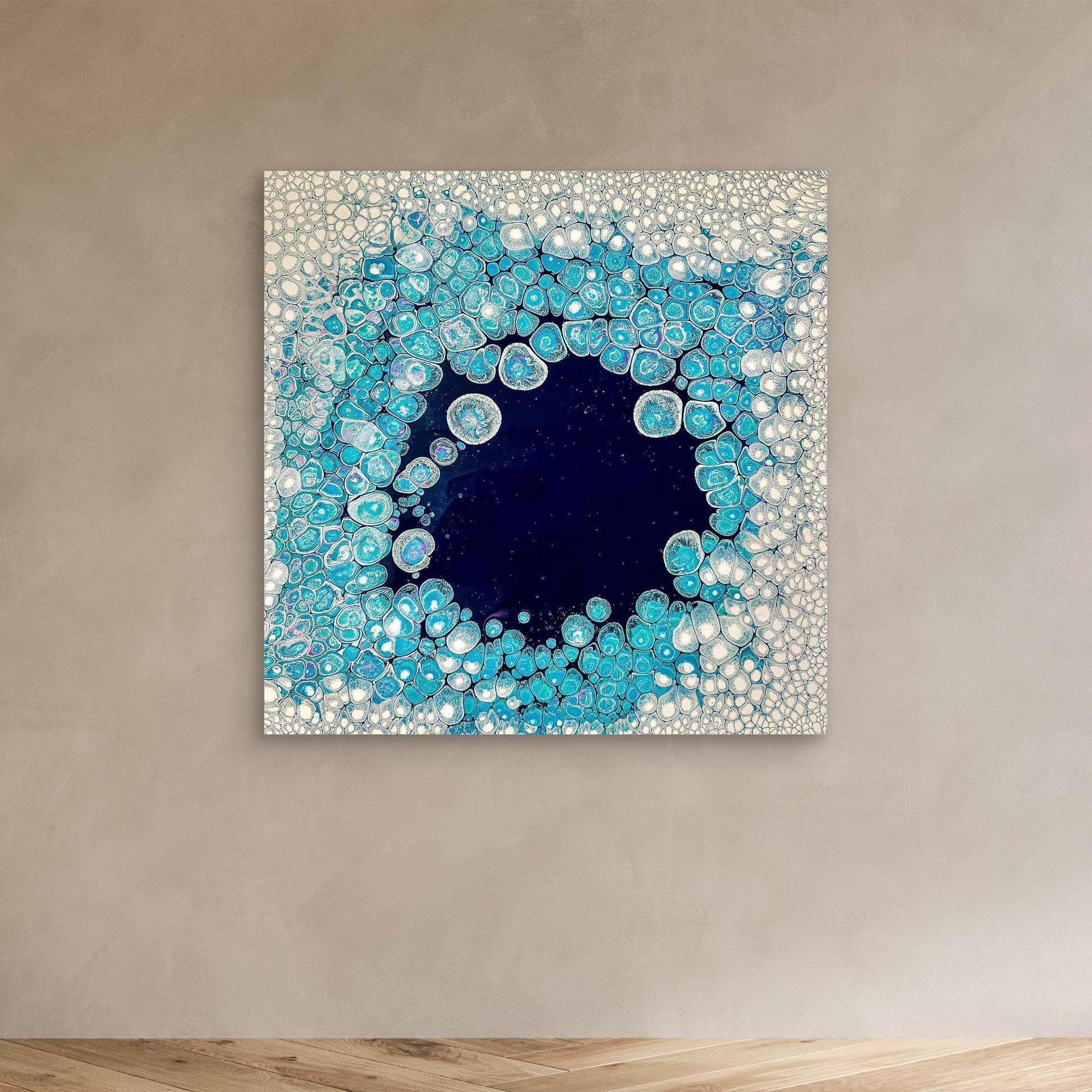 SYMPHONY OF SEA CELLS - Canvas Print