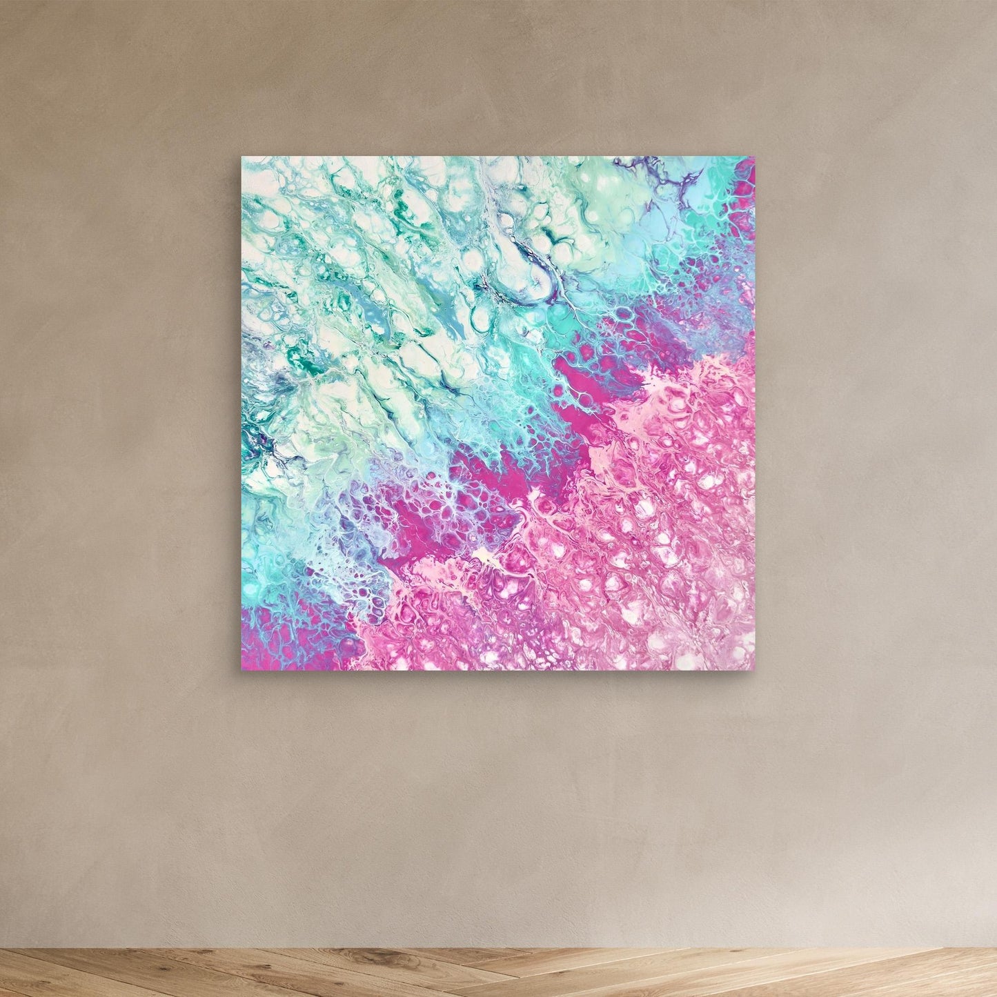 Chromatic Drift - Canvas Print