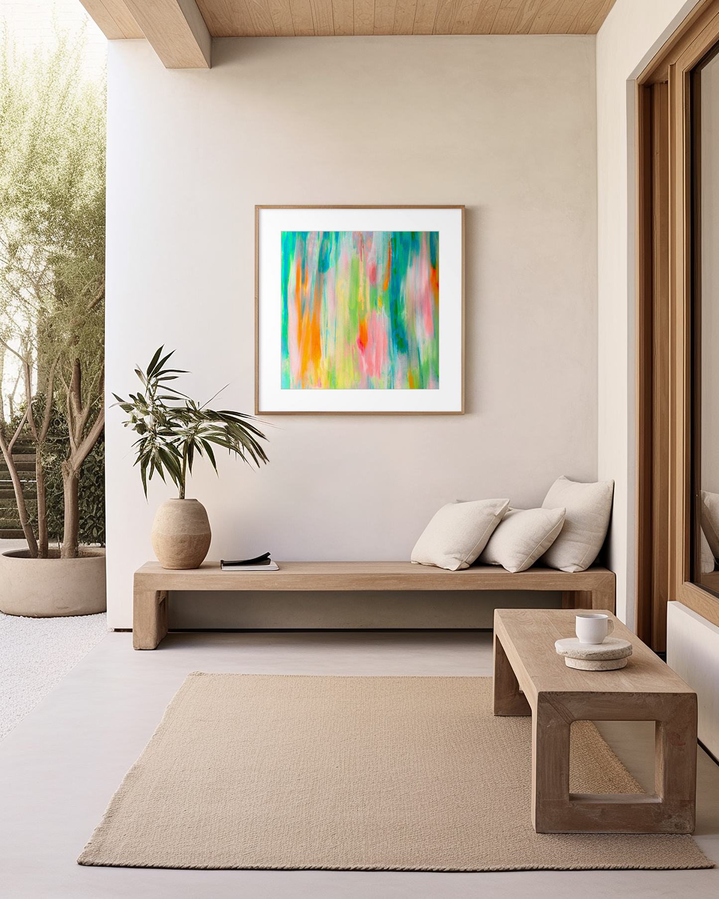 CALM BECOMING - Canvas Print