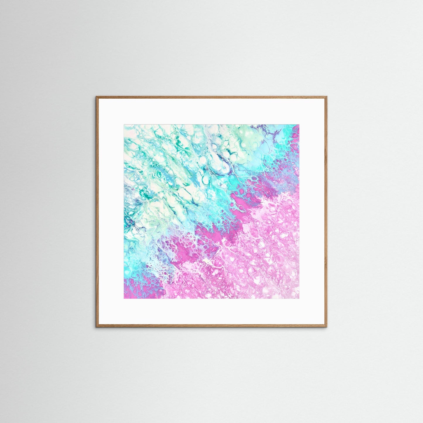 Chromatic Drift - Paper Art Print - Coastal Inspired Abstract Art by Sam Taylor