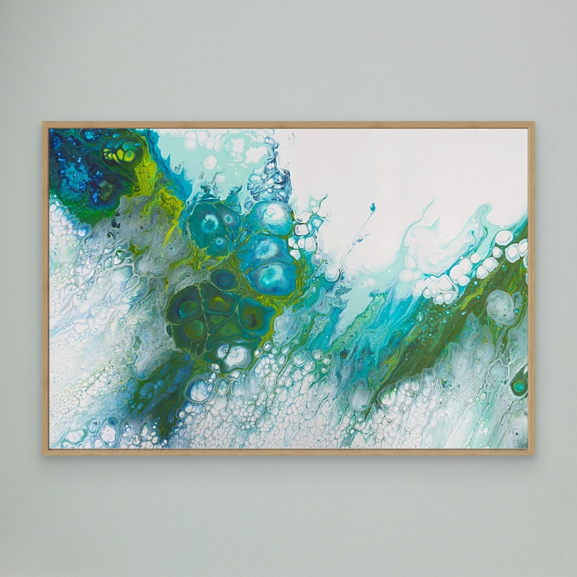 BENEATH THE SURFACE - Canvas Print