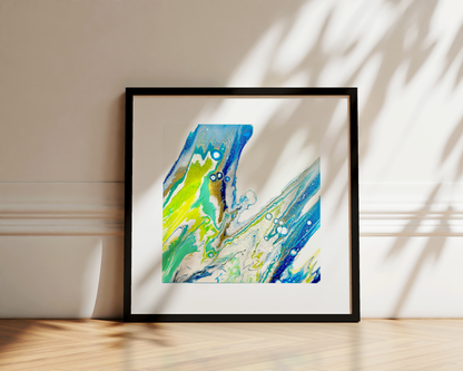 In Motion - Paper Art Print