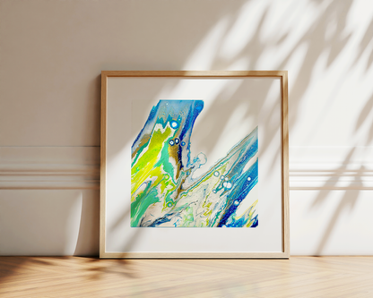In Motion - Paper Art Print