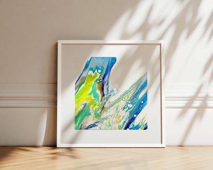 In Motion - Paper Art Print