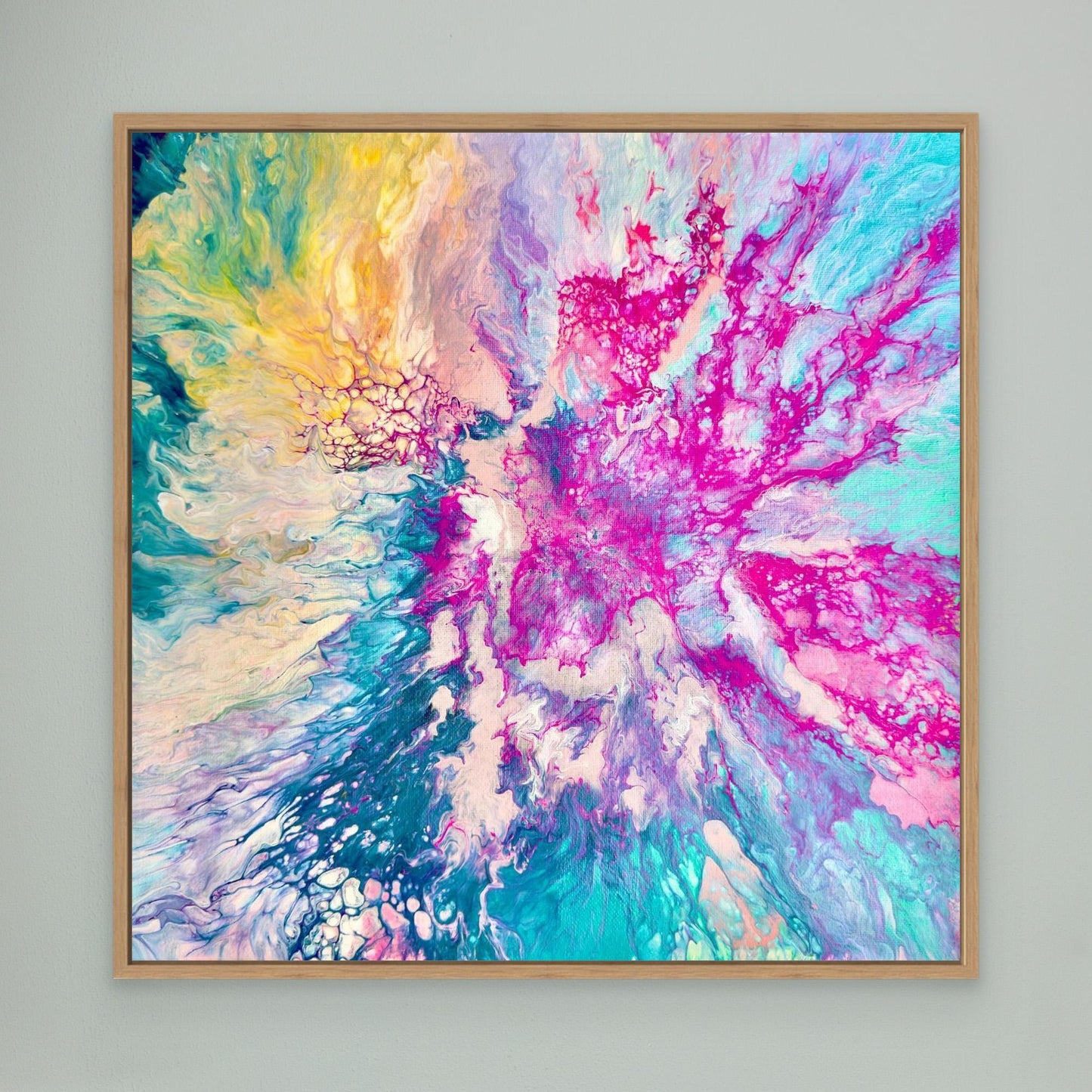 DREAMT IN MAGENTA - Canvas Print V2