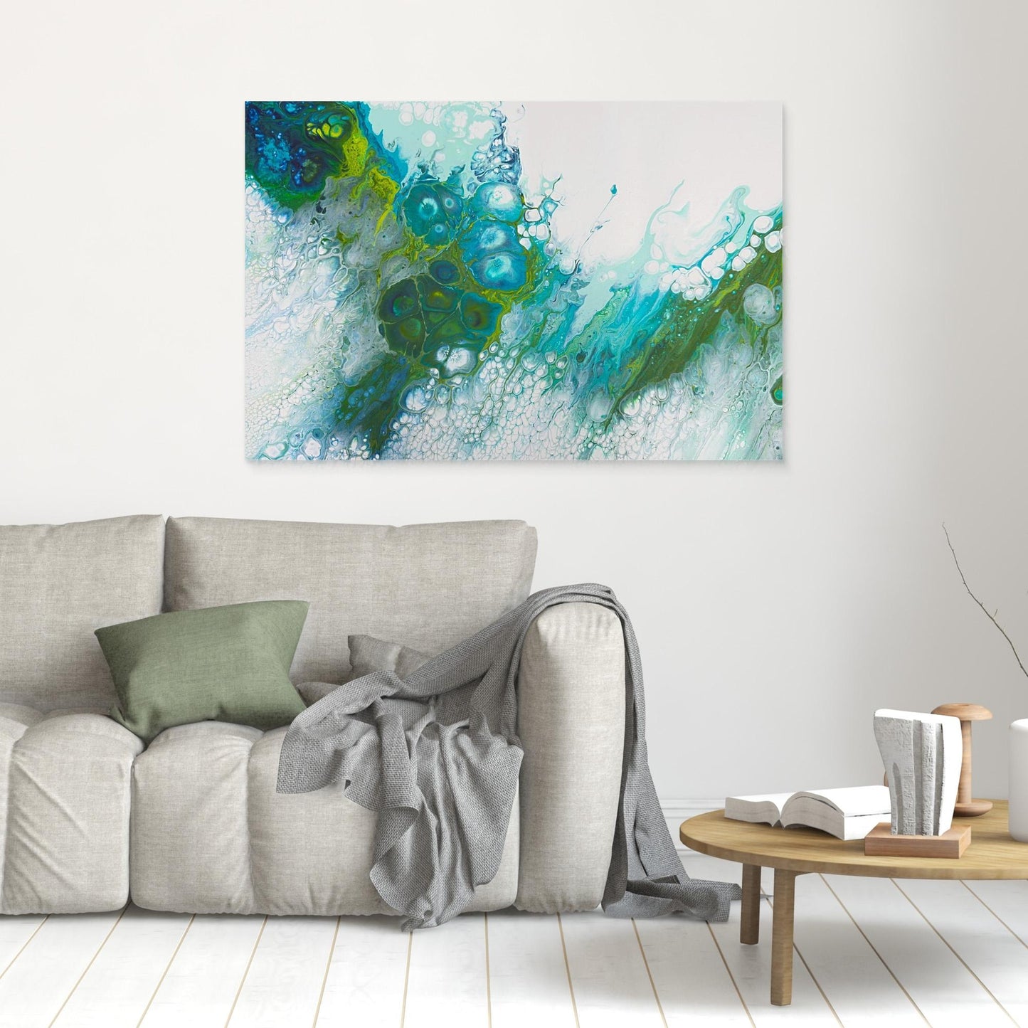 BENEATH THE SURFACE - Canvas Print