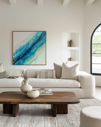 Blue Tide - Canvas Art Print