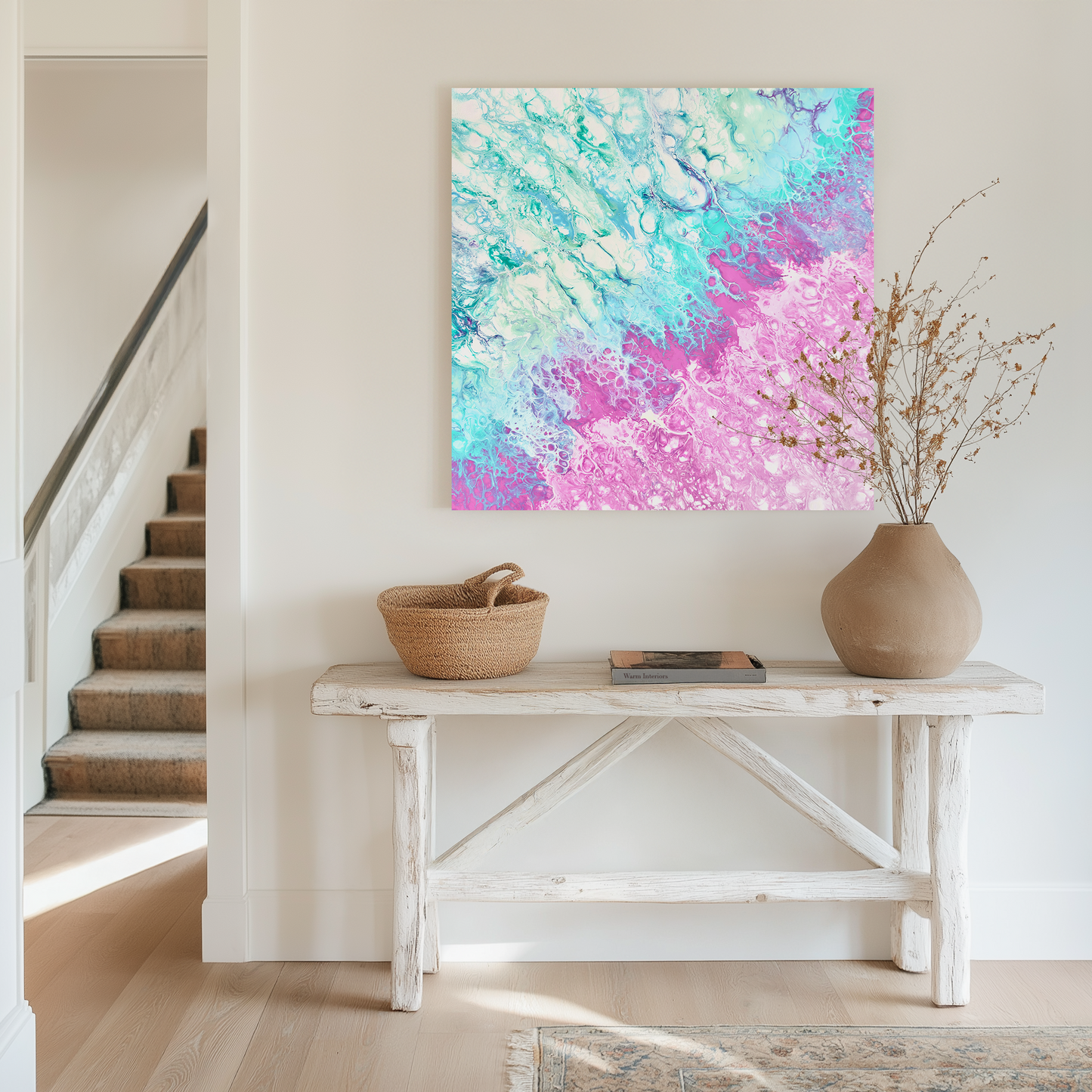 CHROMATIC DRIFT - Canvas Print