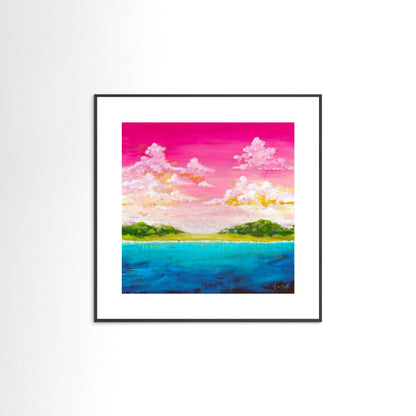 Where I Go To Be Free - Paper Art Print